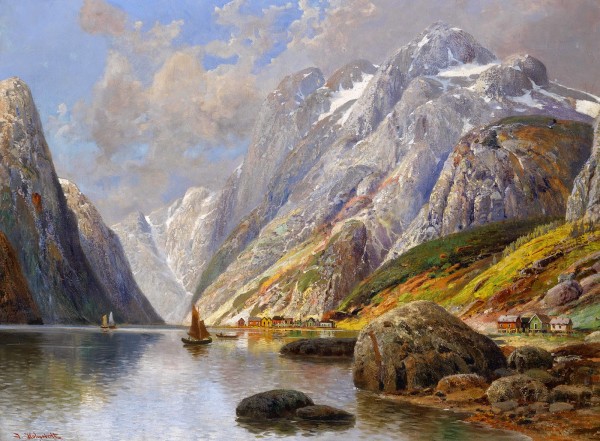 Crossing the Fijords by Karl Kaufmann